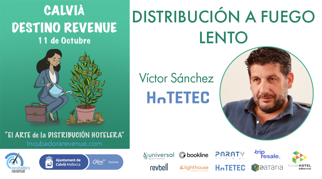 Víctor Sánchez Martí abordará el tema de "La distribución pero a fuego lento", una ponencia imprescindible para quienes buscan comprender a fondo la evolución.
Enlace al evento-> bit.ly/Calviadestinor…
#revenue #distribución #channelmanager #bookingengine #hotel #hoteles