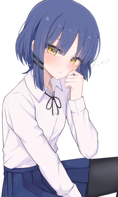 眠そう…#ぼっち·ざ·ろっく  #山田リョウ 