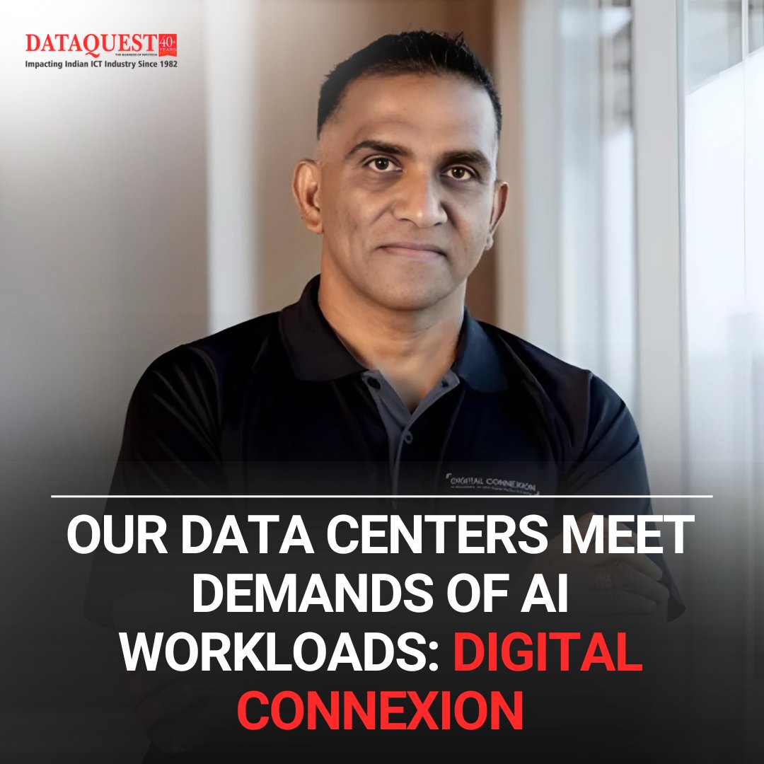 dataquestindia's tweet image. Digital Connexion ensures AI-ready infrastructure with cutting-edge data centers designed to meet the demands of AI workloads!
#AI  #datacenters  #techInfrastructure #digitalconnexion