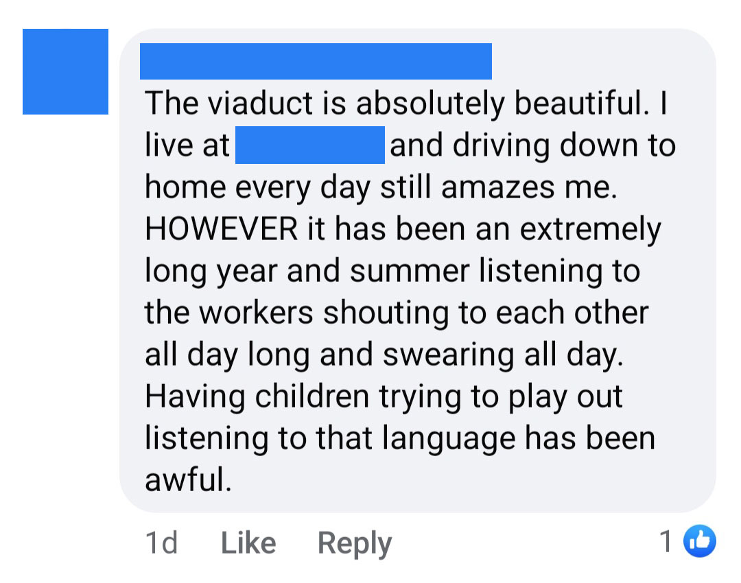 theHREgroup's tweet photo. It says a great deal when locals make comments like this about projects @NationalHways is eulogising about.
#WheatleyViaduct https://t.co/apRRIrIyDJ