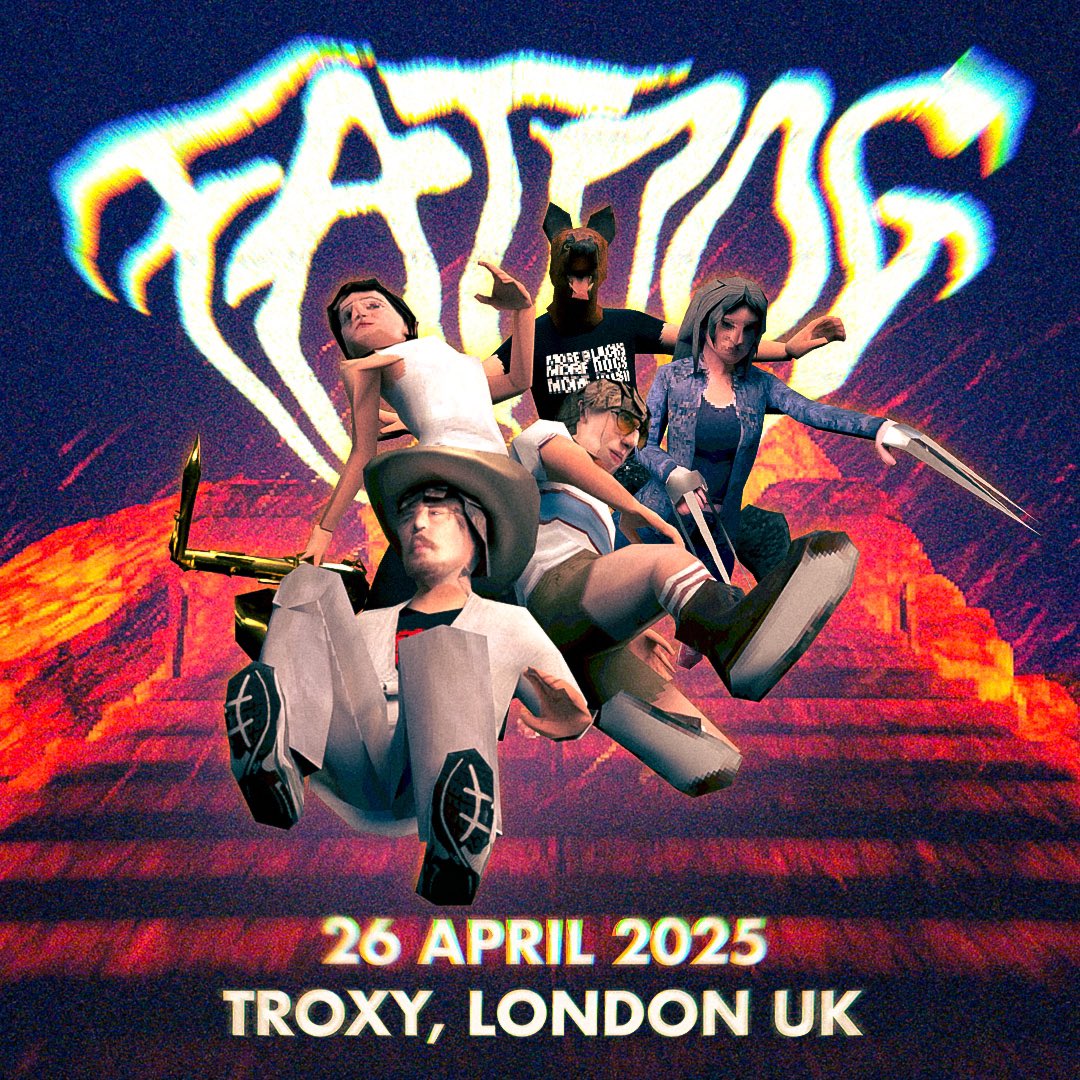 NEW DOG SHOW. 26 APRIL 2025, TROXY, LONDON.  

PRESALE TIX ON SALE FROM 10AM WEDNESDAY 25 SEPT.

SIGN UP TO THE DOG MAILER FOR PRESALE ACCESS.  

fatdogfatdogfatdog.com/#signup