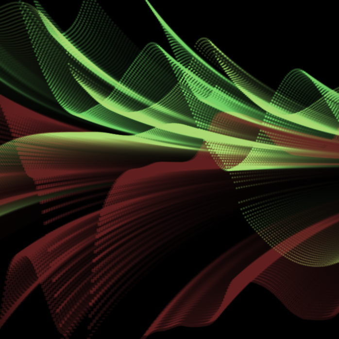 JoffreyRedAlert's tweet photo. Work in progress on first audioreactive nft collection. Deep electronic sound, with dark ambient techno beats and progressive bass reactivated to parametric wave geometry. https://t.co/GF6wUWPYQR