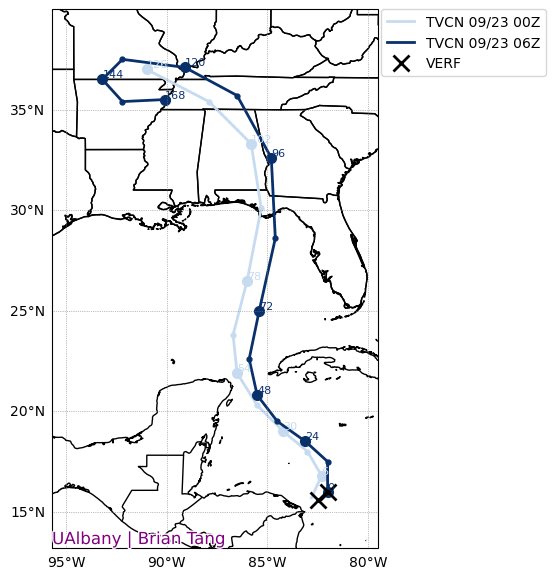 BhatiaKieran's tweet photo. The center of #AL97 remains cloudless but thereโs plenty of convection. Over night, the intensity forecasts continued to trend upward + tracks are trending eastward. A #Florida cat 3-4 Thursday evening landfall is the smart bet for now with high uncertainty until #Helene genesis. https://t.co/7VS3eJOF4j