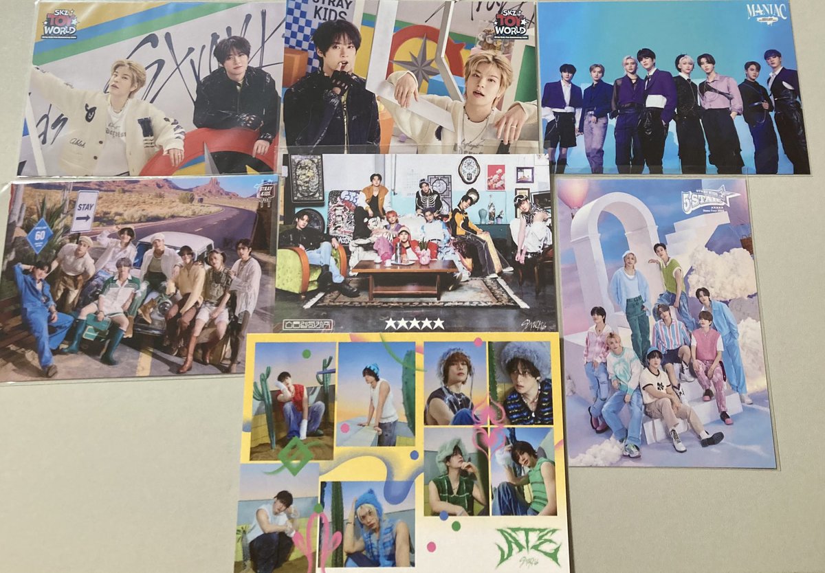 StrayKids  スキズ トレカ 交換  購入特典 ラントレ 店舗特典

譲)画像 オール 集合 ユニット
求)未所持 オール 集合

郵送希望
交換不可♡します🙇
