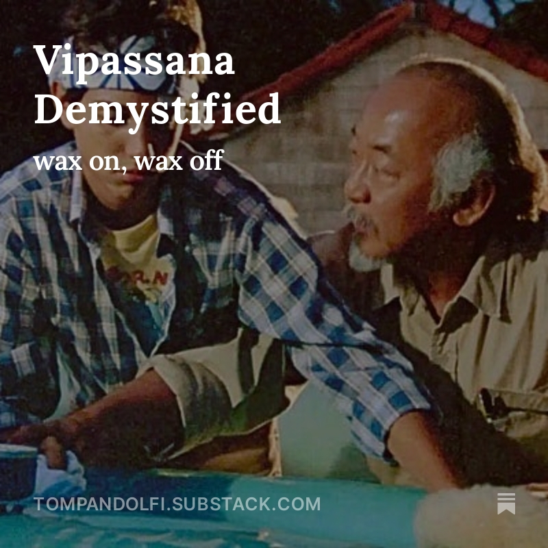 tom_pandolfi's tweet image. New article on meditation retreats

open.substack.com/pub/tompandolf…