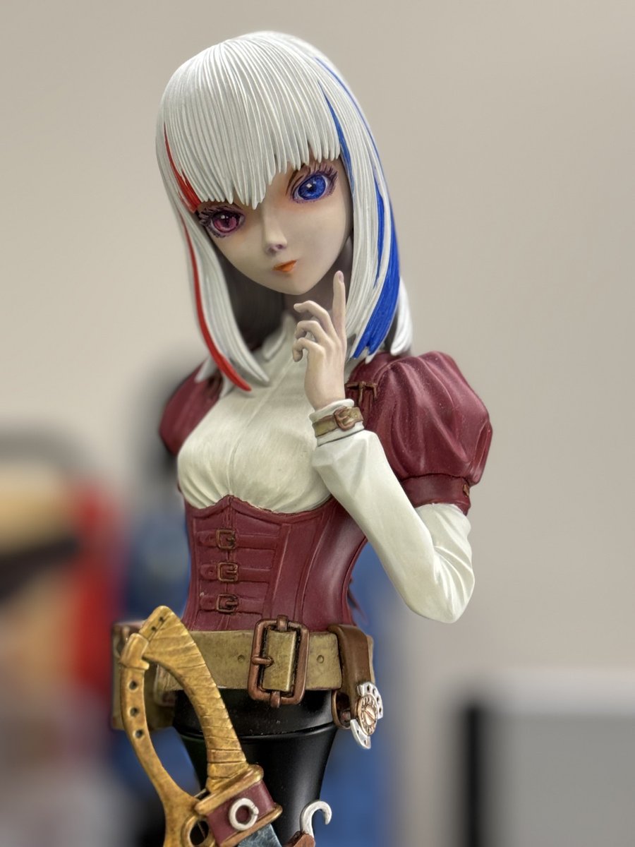 takasuka407's tweet photo. 10月12日のフィニコネVにオリジナルガレージキットの展示と販売で参加します。
『ミカ_QD胸像』
こちらも興味のある方は是非、観に来て下さい。
#フィニコネV
#Mika_QD
#Unknownmemory https://t.co/WviU80RN7U