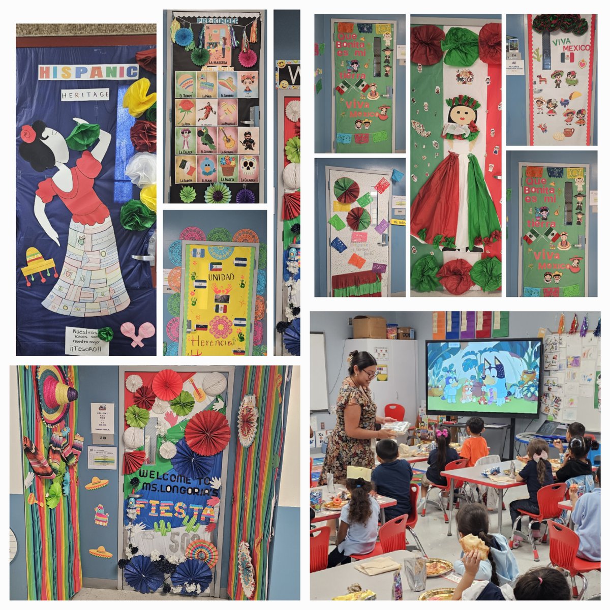 Tijerina Elementary School HISD (@teamtijerinaes) on Twitter photo For Hispanic Heritage Month, parents and students decorated classroom doors to celebrate our heritage. Congrats to Ms. Longoria’s Pre-K class for winning and enjoying a pizza party! Thank you to all participants! <a href="/BrettStidham/">Brett Stidham</a> <a href="/Dr_JDavila/">Dr. Josefa Dávila</a> @HISDCentral <a href="/LRAhumada6/">LRAhumada6</a> @English1913 For Hispanic Heritage Month, parents and students decorated classroom doors to celebrate our heritage. Congrats to Ms. Longoria’s Pre-K class for winning and enjoying a pizza party! Thank you to all participants! <a href="/BrettStidham/">Brett Stidham</a> <a href="/Dr_JDavila/">Dr. Josefa Dávila</a> @HISDCentral <a href="/LRAhumada6/">LRAhumada6</a> @English1913