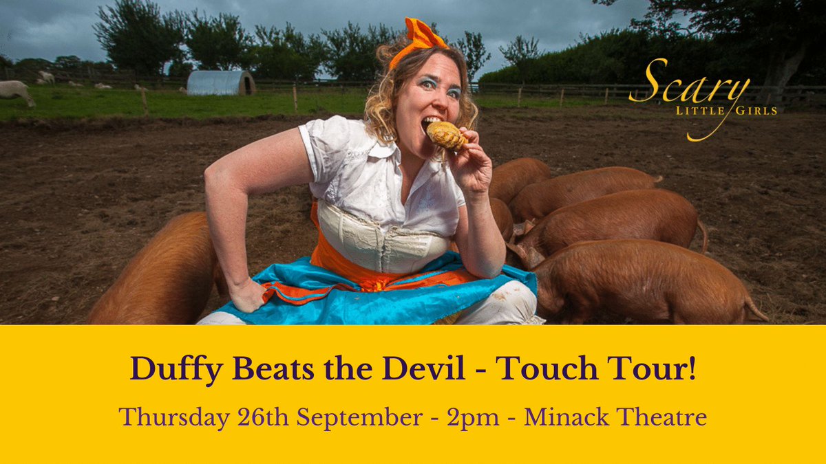 FREE Touch Tour for visually impaired audience members at 1.30pm Thursday 26th September before 3pm matinee performance of Duffy Beats The Devil <a href="/minacktheatre/">Minack</a> - book your spot now!

buff.ly/4ez2rDz
