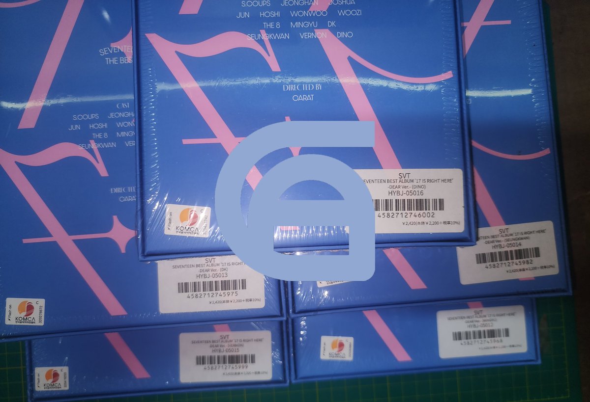 calyshoppeph's tweet photo. #CASPH_Onhand

wts lfb ph ! help rt

 — Sealed Seventeen Best Album 17 is right here Dear ver (MINGYU, DK, SEUNGKWAN, VERNON, DINO) - Php 900

★ onhand and ready to ship
★ prio payo
★ mod: j&amp;t/sdd ONLY. NO GGX, SCO
★ loc: eastwood qc

dm or reply to claim

# seventeen svt https://t.co/1i5IwNqpp2