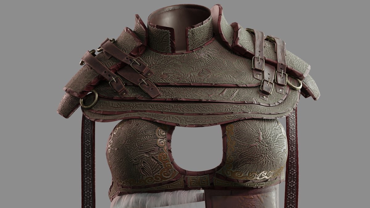 chromasie's tweet photo. New private work. Lion Tamer. Modelled and sculpted in Blender. Texturing in Substance Painter. https://t.co/72Y2s80kmu