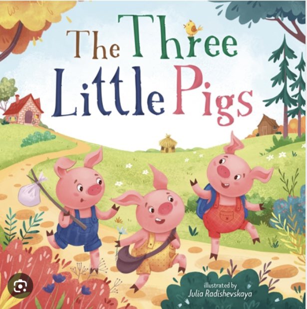 This week nursery are learning about ‘the three little pigs’ we are very excited to share our learning with you! 🐷🐷🐷🐺