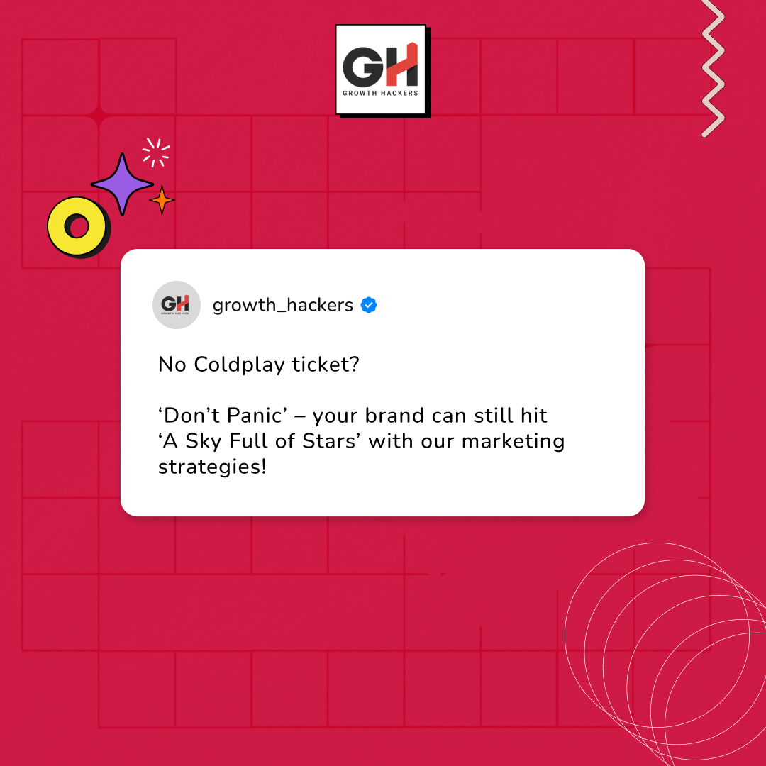 GrowthHackers_D's tweet photo. Contact us while you are waiting in the queue! 📞🙌
.
.
.
#growthhackers #coldplay #BookMyShow #coldplaytickets #marketingdigital https://t.co/MoGKWTJBG9