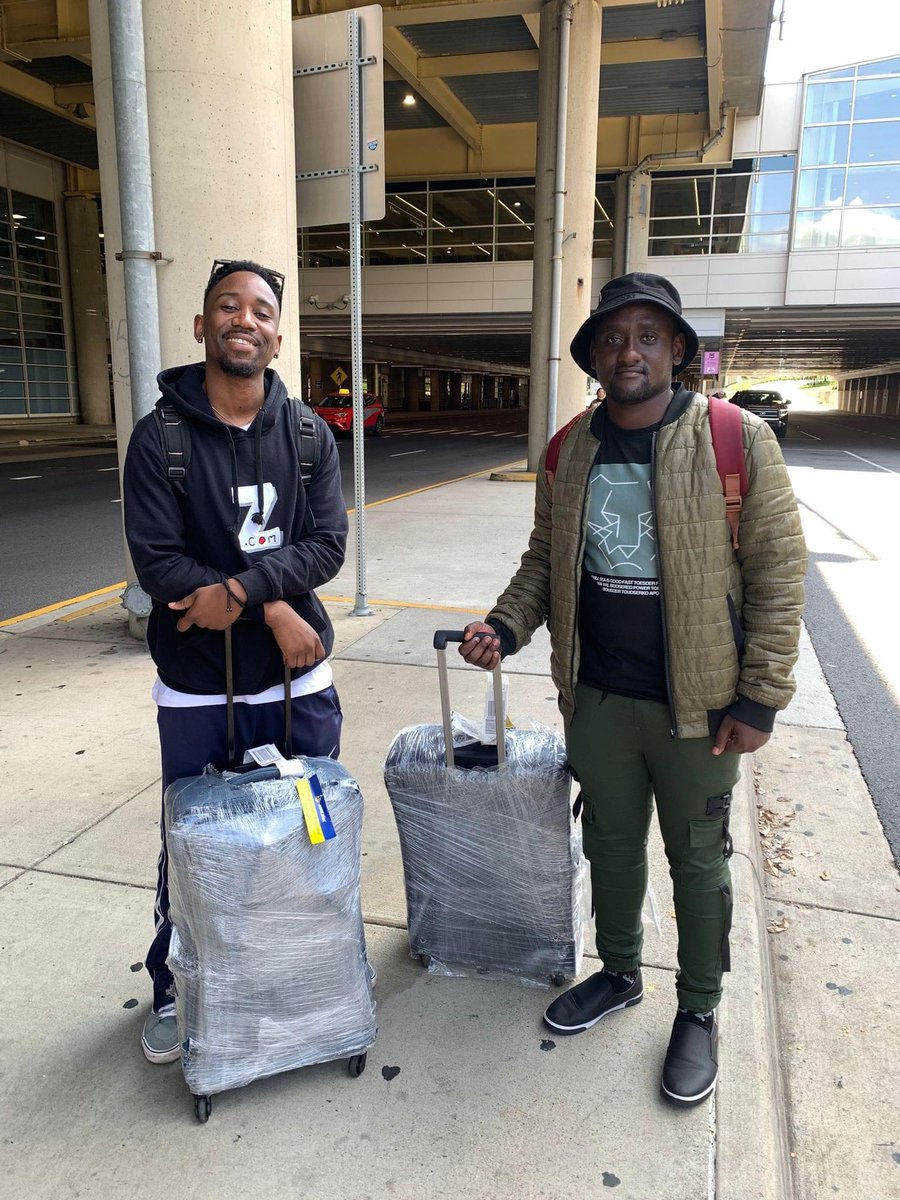 3 flights later we made it to Washington DC ✈️