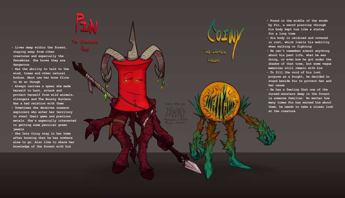 All Dusk BFDI AU concepts so far ((to recap)) [1/3] #DuskBFDI # ...