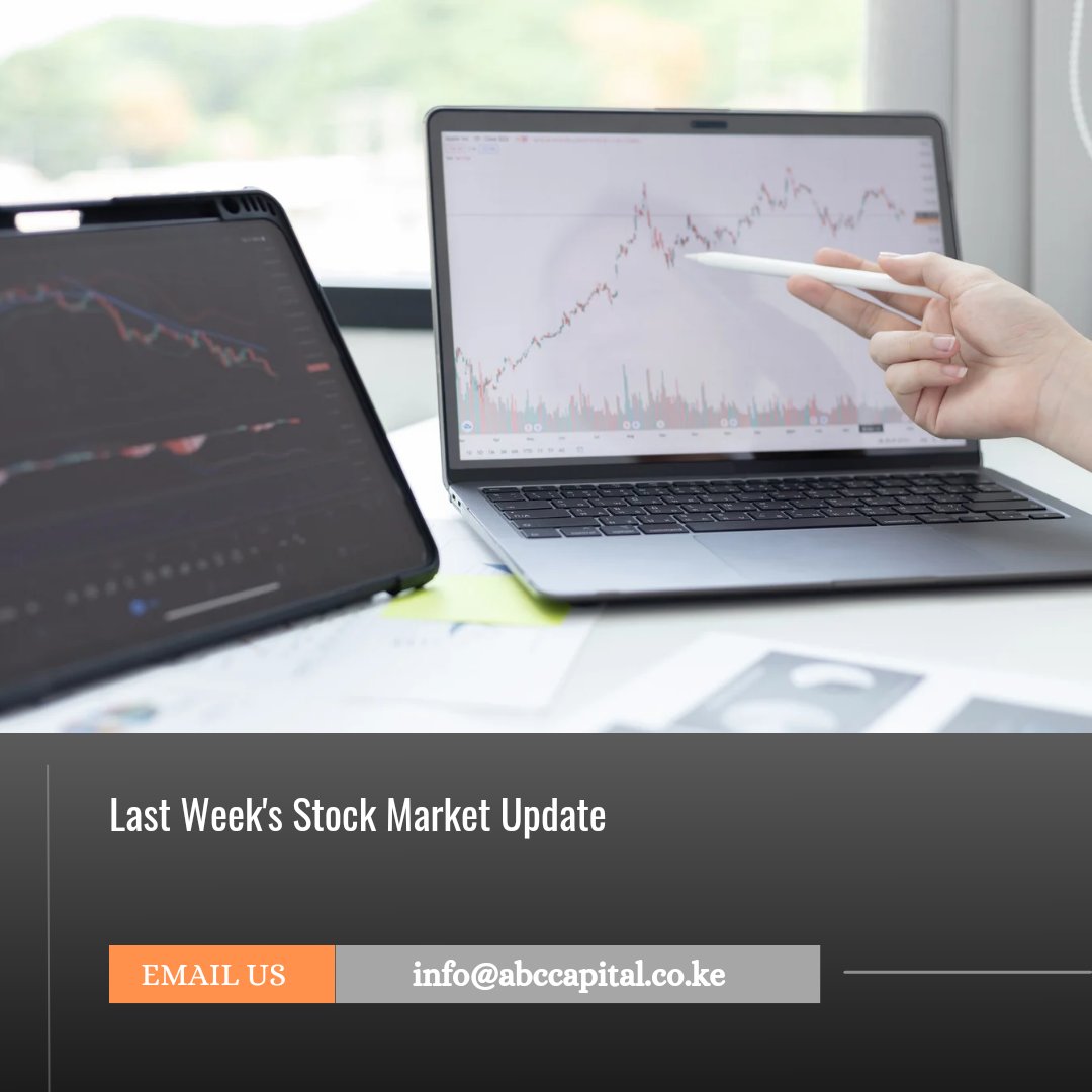 abccapitalkenya's tweet photo. The top five companies by market turnover were Equity (29.67%), Safaricom (25.06%), KCB (11.41%), Bamburi (6.26%) and Standard Chartered Bank (4.42%).

#abccapital
#Investments 
#StockMarket
#stocks 
#Kenya
#NSE https://t.co/DCcSr6yxGh