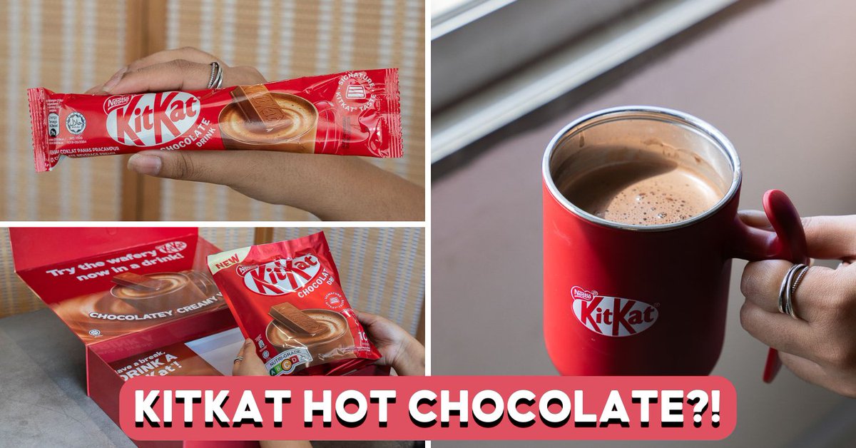 makaneric's tweet photo. KitKat Has New 3-In-1 Chocolate Drink That Tastes Like The Real Thing https://t.co/SkaS0uhKM4 https://t.co/aLVIX3UCjr