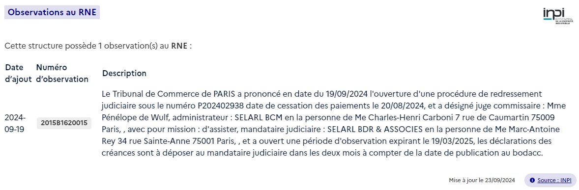 ghinrey's tweet image. Noeve est donc officiellement en redressement judiciaire
C'est pas encore la liquidation, donc il y a un micro espoir, mais ça sens de plus en plus mauvais quand même