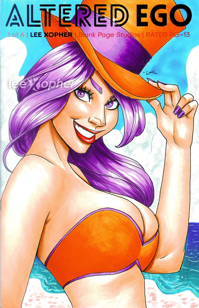 Mystic Mamma swimsuit edition! I love creating swimsuit concepts for the background characters 🔥

kickstarter.com/projects/leexo…

#makecomics #makingcomics #smallpress #indiecomics #independentcomics #comics #superhero #alteredego #blankpagestudios #leexopher