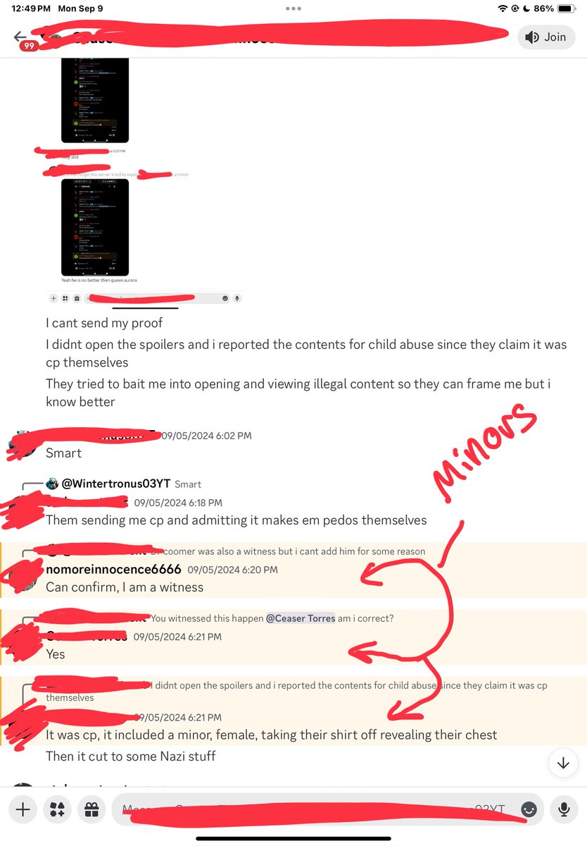loki_princ73061's tweet photo. Zexyo and Frixtro and their group are in fact criminals I can't let them continue hurting people so I'm helping friends expose the truth about who zexyo and his fake pedo hunting crew really is.
@LioManBad @queenserafina btw these people are threatening to come after you. https://t.co/t28CcZH9mV