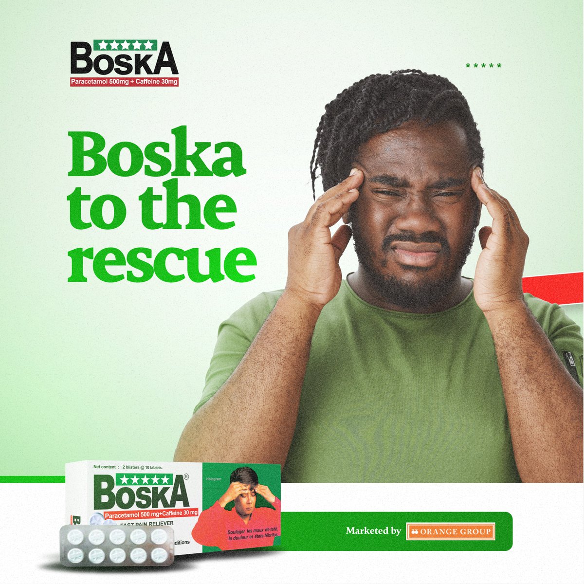 Boska_nigeria's tweet photo. Boska to the rescue on this beautiful new week! Headache and body pain have no hiding place when Boska is by your side. Start your Monday with the relief you deserve and keep your week pain-free and productive. Be pain-free, be unstoppable.
#boska
#BePainFree
#MondayMotivation https://t.co/zH0Ura70gb