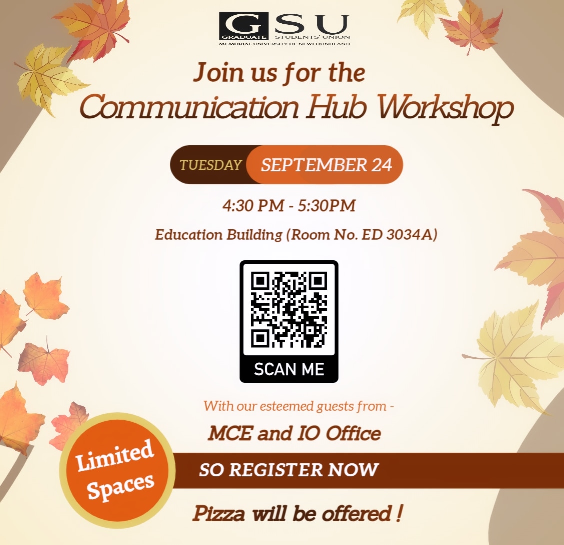 Just one more day to go!
Are you ready? 

Are you a new graduate student and not registered yet then register here - forms.gle/iumv4QrxjqgYMg…
and save a seat since spaces are limited!! 

Looking forward to meeting you there!