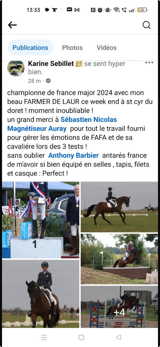 Avant je pensais que c t des « conneries »; depuis qqs années avec une expérience perso factuelle et très étrange, et après l’expérience de nbx de mes sportifs, j’ai revu mon idée préconçue et je pense que le medecin doit reconnaître ne pas tout savoir ; soyons humbles… …
