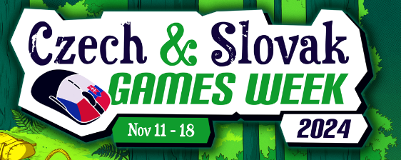 Over 150 games have already been registered for this year's Czech &amp; Slovak Games Week, which will take place from November 11th to 18th, 2024, and registration is still open! We will gradually introduce each title to you.
#czskgamesweek