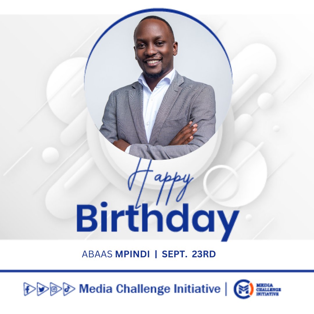 Media Challenge Initiative (@imchallengeug) on Twitter photo 🎉Join us in wishing a very happy birthday to our CEO and co-founder, <a href="/MpindiAbaas/">Mpindi Abaas</a> !
Your innovative spirit and unwavering commitment to ensure journalism can make the world a better place inspires all #nexgenjournalists. Your vision has transformed not just MCI, but the entire 🎉Join us in wishing a very happy birthday to our CEO and co-founder, <a href="/MpindiAbaas/">Mpindi Abaas</a> !
Your innovative spirit and unwavering commitment to ensure journalism can make the world a better place inspires all #nexgenjournalists. Your vision has transformed not just MCI, but the entire