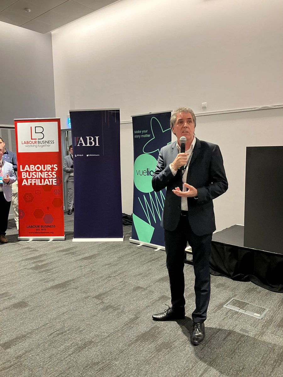 The_ABI_UK's tweet photo. Our industry is committed to £100bn investment in green and good projects. We were pleased to sponsor the @Labour_Business Metro Mayors reception &amp; highlight the role of our sector as a key partner for growth. #LabourConference24 https://t.co/FLiJKQz08k