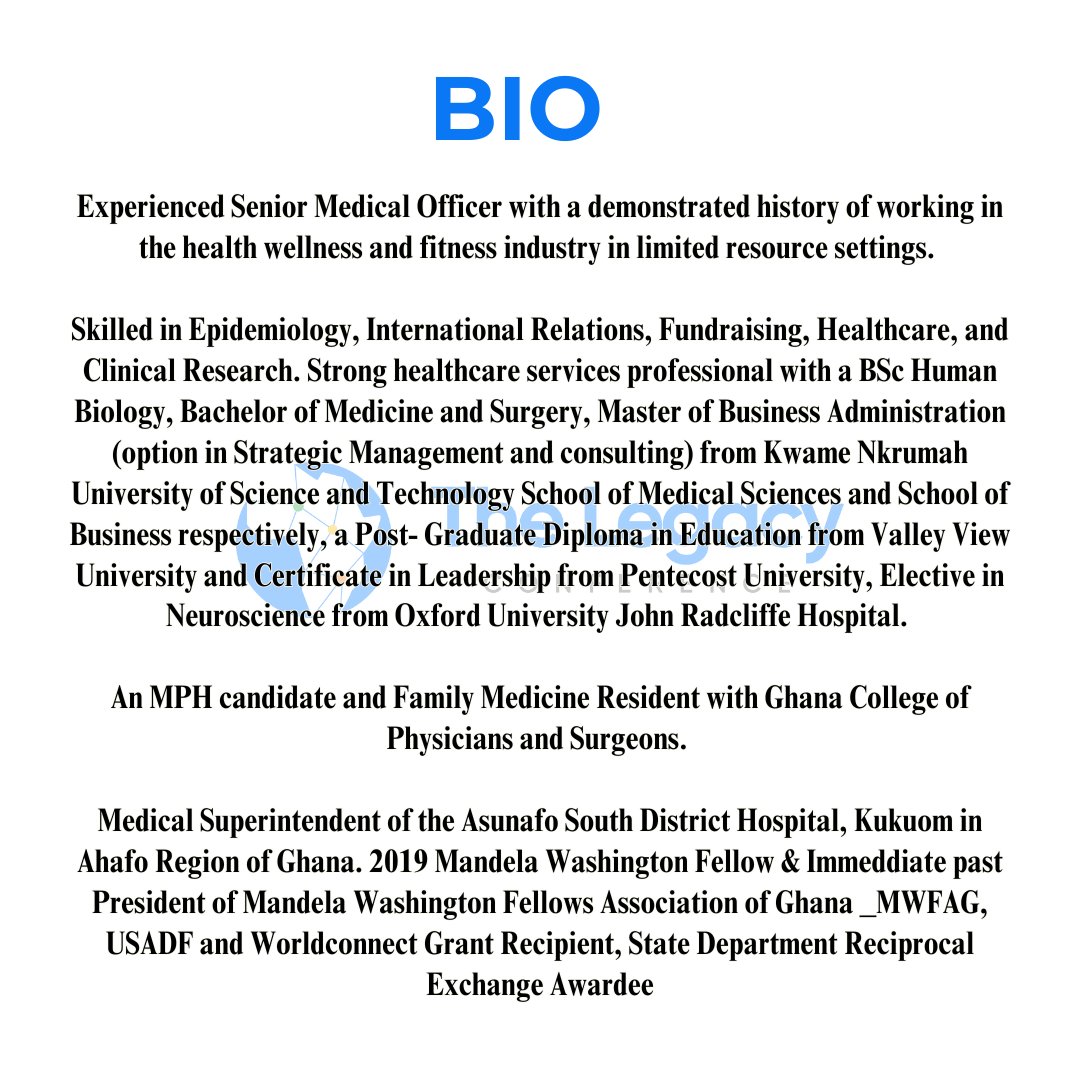 The Legacy Conference 🌍 tweet media