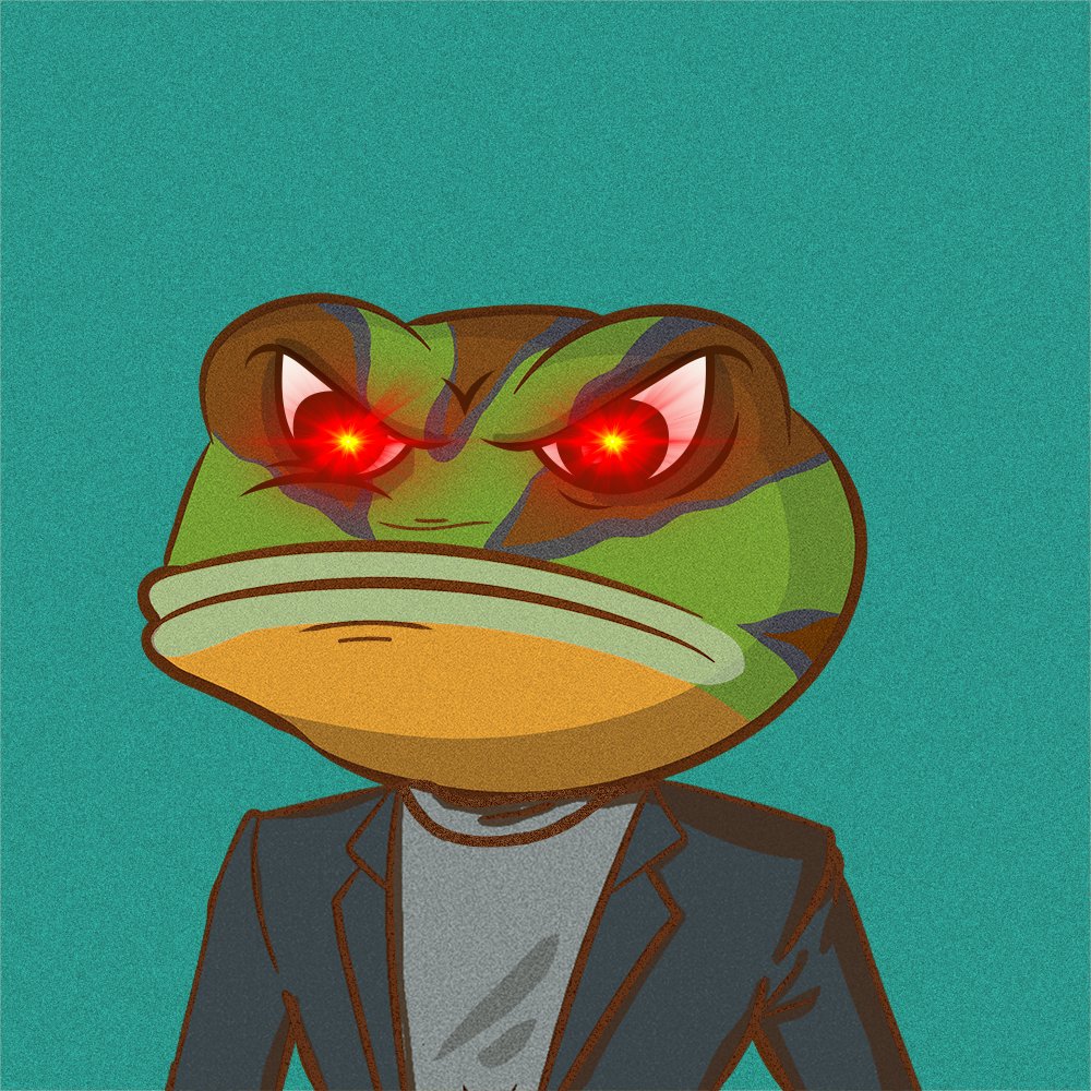 Old vs. New.

Loved the experience with the trait swap from <a href="/ThePlagueNFT/">The Plague Of Frogs 🐸</a>.

Decided to dress the frog up since we're taking things a little more serious this cycle.

Going to be devoted to giving you content that gives you an edge in the market.

Looking for all the supporters