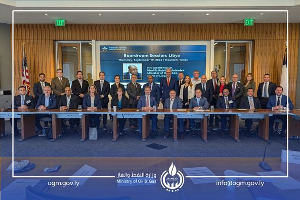 Oil & Gas Ministry وزارة النفط والغاز الليبية (@oilgasminlibya) on Twitter photo On the sidelines of the third day of the <a href="/GastechEvent/">Gastech Exhibition & Conference</a> 2024 conference, His Excellency the Minister of Oil and Gas, Dr. Khalifa Rajab Abdul Sadiq, and the accompanying delegation held several meetings 🛢️.
More:
shorturl.at/EiFHK
<a href="/exxonmobil/">ExxonMobil</a> On the sidelines of the third day of the <a href="/GastechEvent/">Gastech Exhibition & Conference</a> 2024 conference, His Excellency the Minister of Oil and Gas, Dr. Khalifa Rajab Abdul Sadiq, and the accompanying delegation held several meetings 🛢️.
More:
shorturl.at/EiFHK
<a href="/exxonmobil/">ExxonMobil</a>