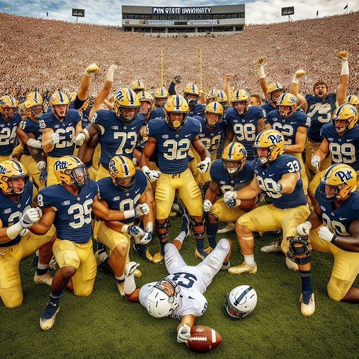 BigGamePanther's tweet image. It’s December, the first round of the college football playoffs and the Pitt Defense just sacked Drew Allar for the 20th time.