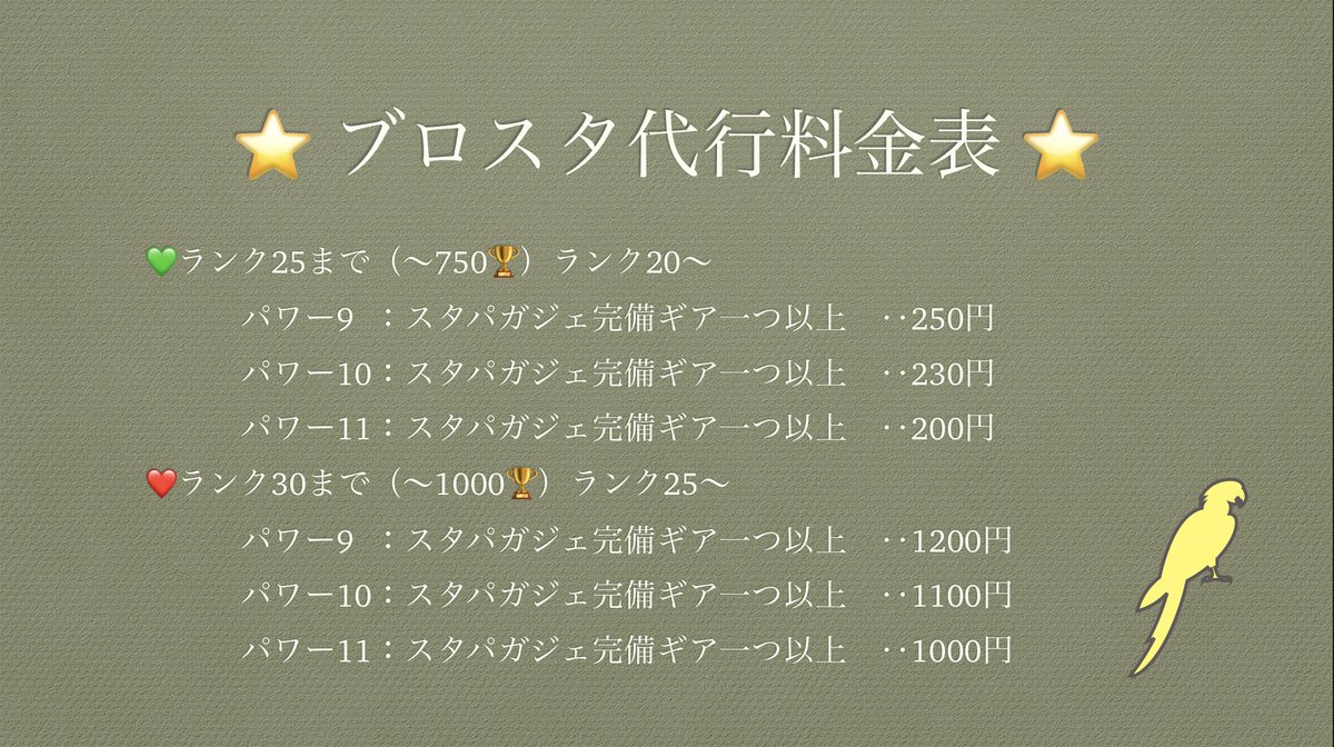Sylphy_0212's tweet photo. ❤️ブロスタ代行依頼承っております✨️❤️
キャンセル料は一律50円になります。
キャンセルされないと思ってましたが今回の事例も踏まえてキャンセル料を書くことにしました。依頼お待ちしてます‼️ #ブロスタ #代行 https://t.co/kNxtaukni0