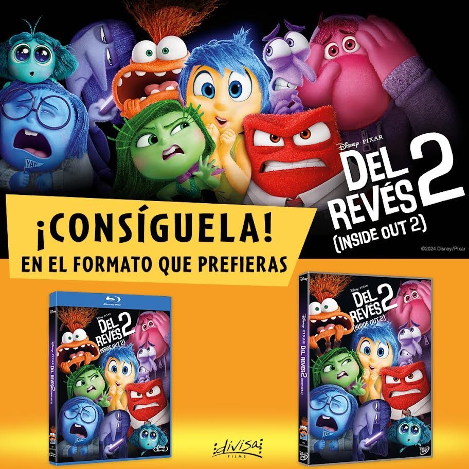 ‼️#SORTEO‼️

¡2 Ediciones de #DelReves2! 📀 ¡A la venta 30 de septiembre!

👍🏻 RT + FOLLOW + MENCIÓN a un amigo

👉🏻 ¡Síguenos!  <a href="/DivisaFilms/">Divisa Films</a> y <a href="/35milimetros_es/">35 Milímetros Cine y TV 🎬 📺</a>

⏰ Fin: 30/9 a las 10:00 h.

🍀 ¡Mucha suerte! 🍀

Más info: bit.ly/3ZvcuRP