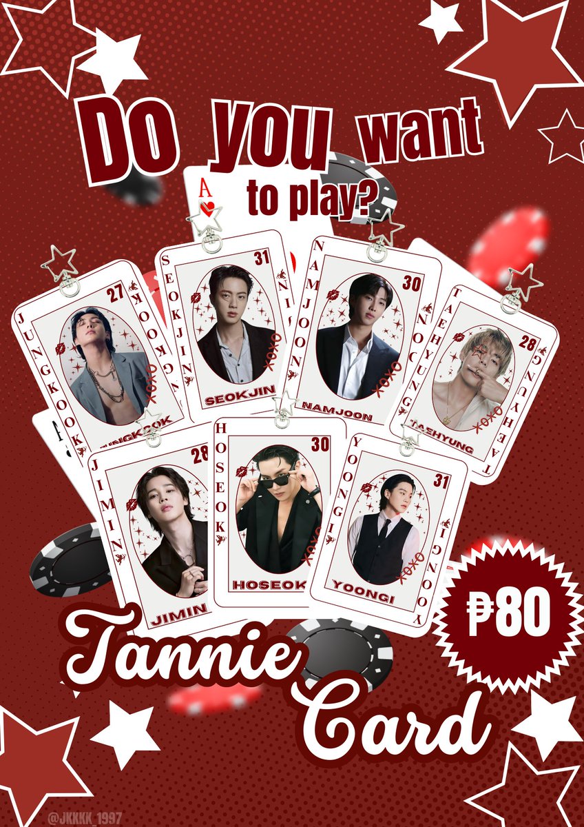 𐙚⊹₊⋆☆ 𝙏𝘼𝙉𝙉𝙄𝙀 𝘾𝘼𝙍𝘿 𐙚⊹₊⋆☆

 ☆ DOO: Oct. 18
 ☆ DOP: Oct. 19
 ☆ Open for SDM (dm me) 
 ☆ form:  form.jotform.com/242654766996477

 ☆ first 10 buyers benefit in replies 😉⬇️

anik anik keyring  keychain namjoon rm jin seokjin hobi jimin v taehyung jungkook  wts lfb ph