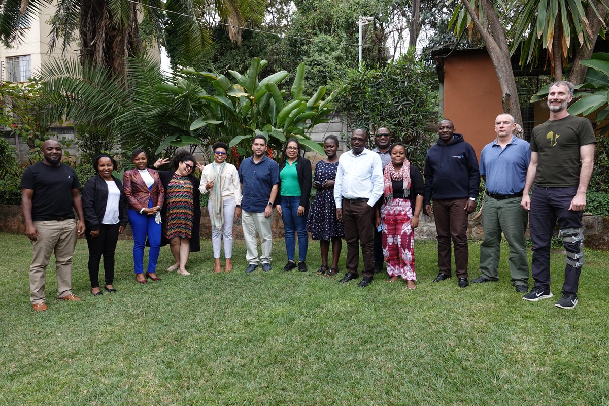 WorldReliefKE's tweet photo. Today, the @WorldReliefKE team in Nairobi shared a meal and hearty moments with colleagues from Nicaragua, the USA, Sudan, Uganda, Malawi, and South Sudan. The team is supporting the rollout of the Cyrus ERP system for South Sudan! 🌍❤️ #WorldRelief #GlobalTeam https://t.co/rN9f9b7RZ0