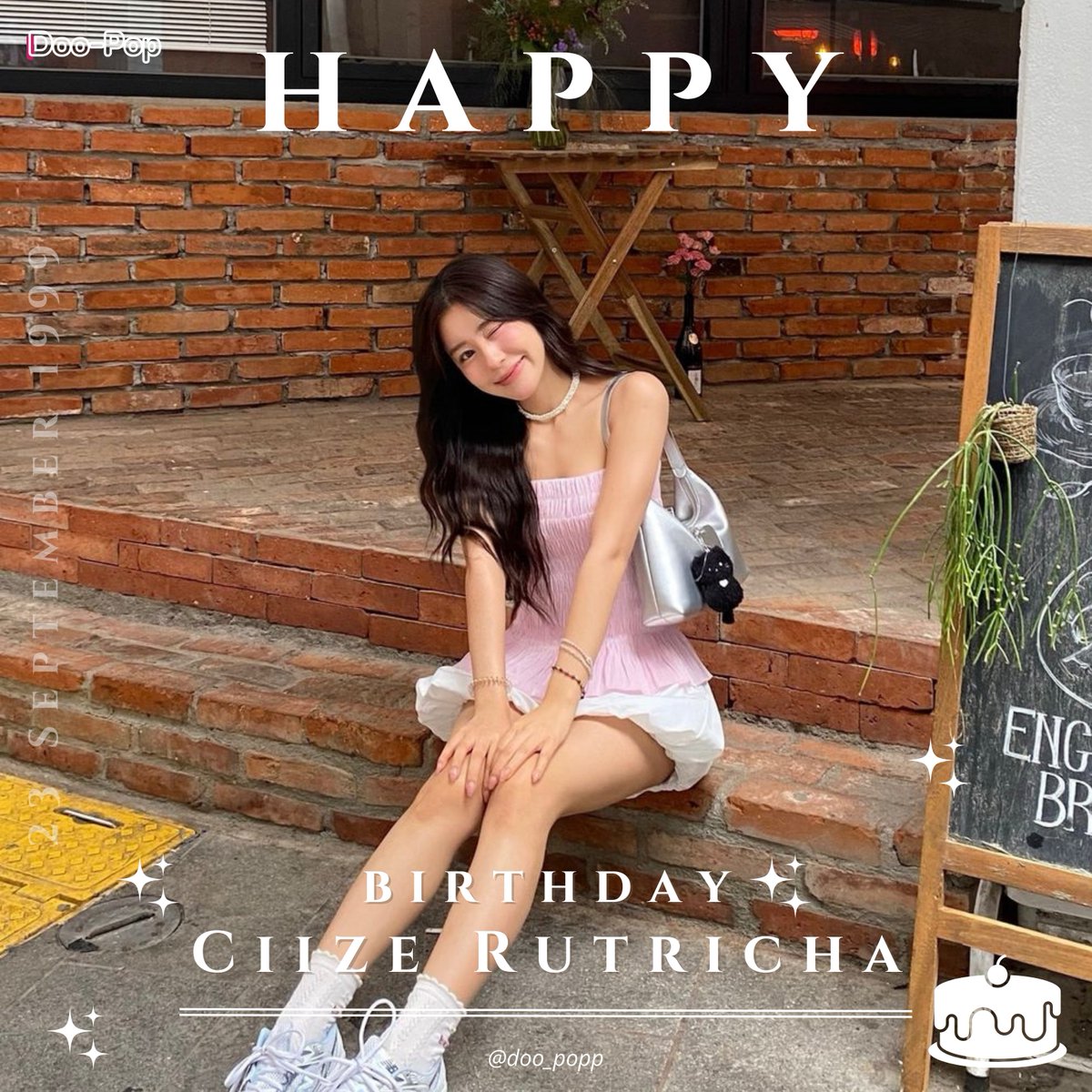 doo_popp's tweet photo. HAPPY BIRTHDAY TO CIIZE RUTRICHA 🍰

สุขสันต์วันเกิดไซซี ขอให้วันเกิดปีนี้สาวไซซีมีความสุขมากๆ ผลงานเยอะๆปังๆ มีรอยยิ้มที่น่ารักสดใสที่ทำให้เรายิ้มตามได้เสมอและตลอดไปเลยนะคนเก่ง

@Ciize155cm

#Happy25thCiizeDay #CiizeRutricha #ciizezphr #MyFanze #DooPop https://t.co/kCgBo9yyzP