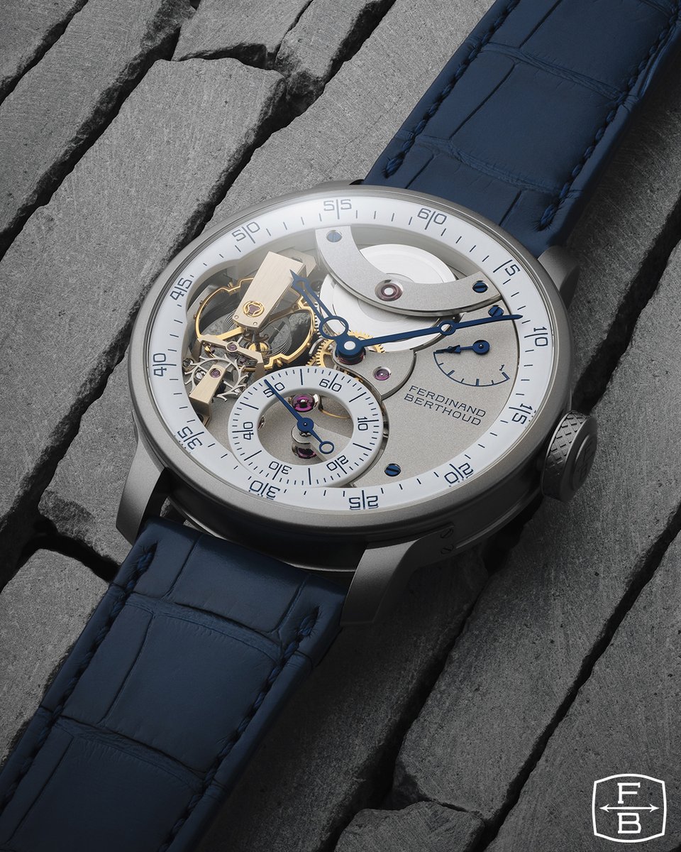 Chronométrie Ferdinand Berthoud has created an exclusive five-piece limited edition of the Chronomètre FB 3SPC in sandblasted titanium to celebrate the fifth anniversary of ART IN TIME gallery. 

#FerdinandBerthoud