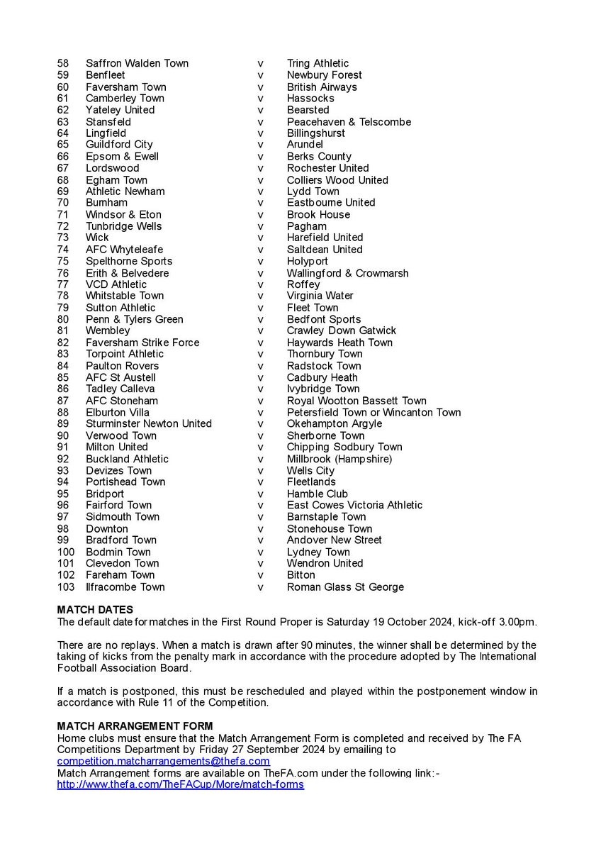 FA Vase Factfile tweet media