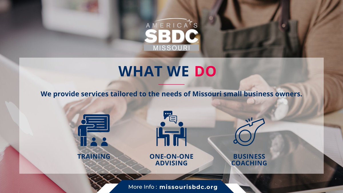 💼 Did you know? The Missouri SBDC provides expert guidance and resources to help small businesses start, grow, and thrive. Discover how we can support your entrepreneurial journey: ow.ly/c2Xy50RETEl #SmallBusinessSupport #MissouriSBDC #SBDC #smallbiz