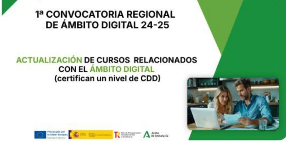 ➡️Si quieres certificar un nivel CDD, estos cursos pueden ayudarte.
Pincha en este enlace👇
lajunta.es/522wl