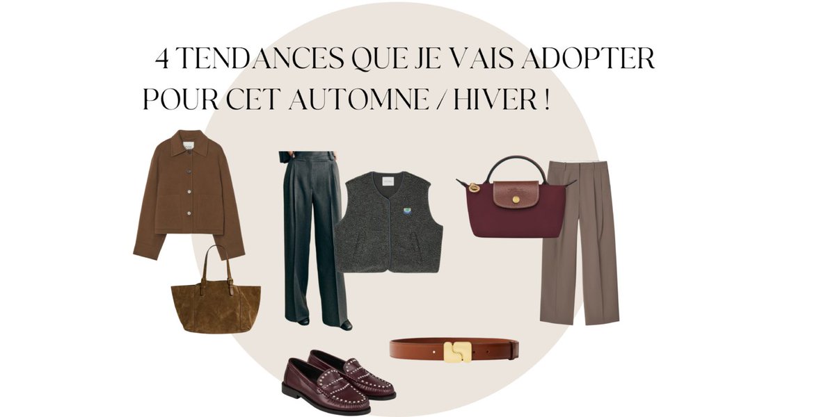 4 tendances que je vais adopter pour cet automne / hiver dlvr.it/TDZb5q