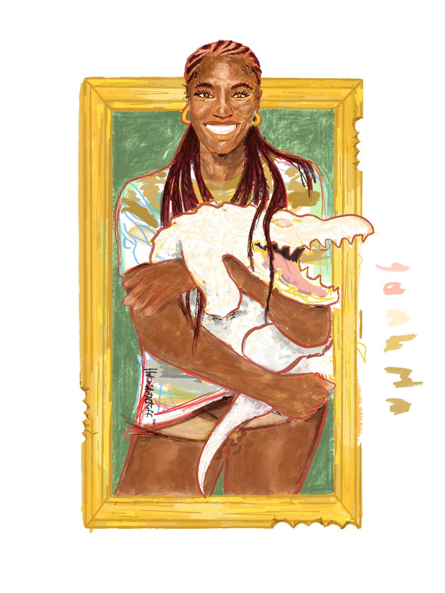 HakimsArtNStuff's tweet image. Alligator Bites Never Heal 
@justdoechii