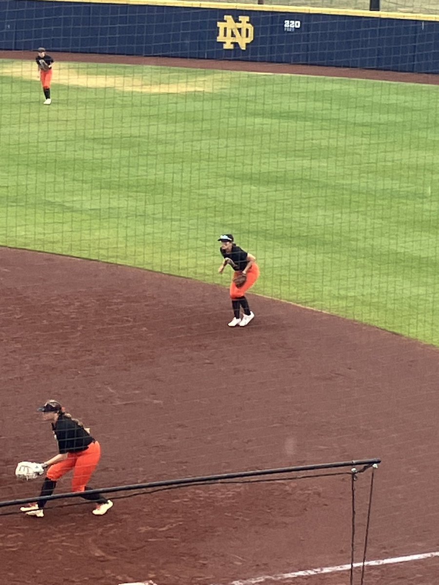 HodgenChad's tweet photo. Watching the Warriors and my favorite Warrior @TayHodgen battle Notre Dame at Melissa Cook Stadium = fun day! https://t.co/XyOV1kSN5X