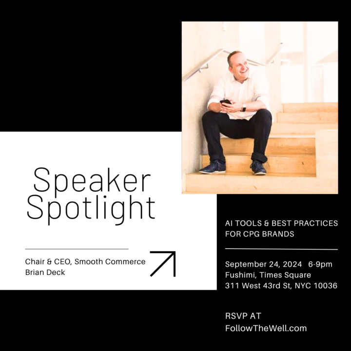 Exciting News! Our CEO, Brian Deck, will speak at "AI Tools &amp; Best Practices for CPG Brands" in NYC on Sept 24!

Join us with Akash Raju (Glimpse), Sandra Velasquez (NOPALERA), Elizabeth Hemphill-Burns, Zachary M. (Assembled Brands) &amp; more.

RSVP: hubs.la/Q02QDvtL0