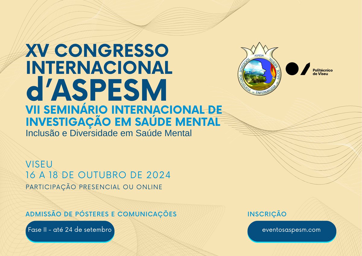 Programa FINAL do CONGRESSO em: eventosaspesm.com
INSCRIÇÃO nas atividades do evento: lnkd.in/dKWMNxQr...