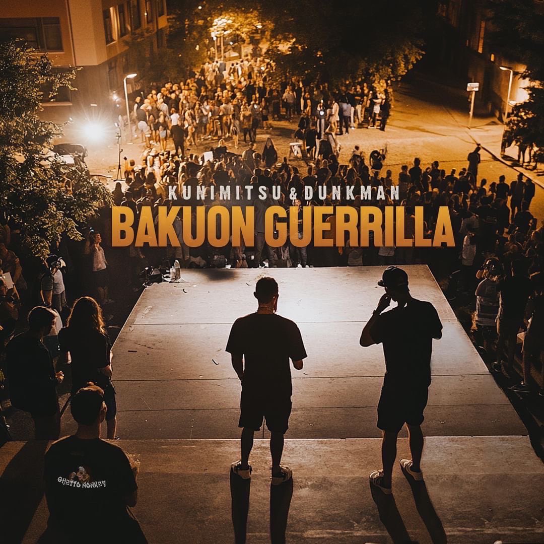 【新曲配信情報】

㊗️GHETTO MONKEY RECORDS 創設4周年記念㊗️

9月24日(火)

BAKUON GUERRILLA

各配信サイトにて配信開始⚡️

【視聴&amp;ダウンロード予約】
⬇︎⬇︎⬇︎
linkco.re/H4QGU9Gz

#ghettomonkeyrecords
#ghettomonkey #ゲトモン
#bakuonguerrilla
#kunimitsu
#dunkman