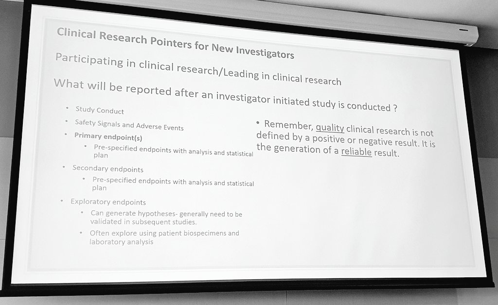 Words of wisdom from international speaker Prof Kim Lyerly - Quality research is not defined by a positive or negative result. It is the generation of a reliable result  #ACORD24