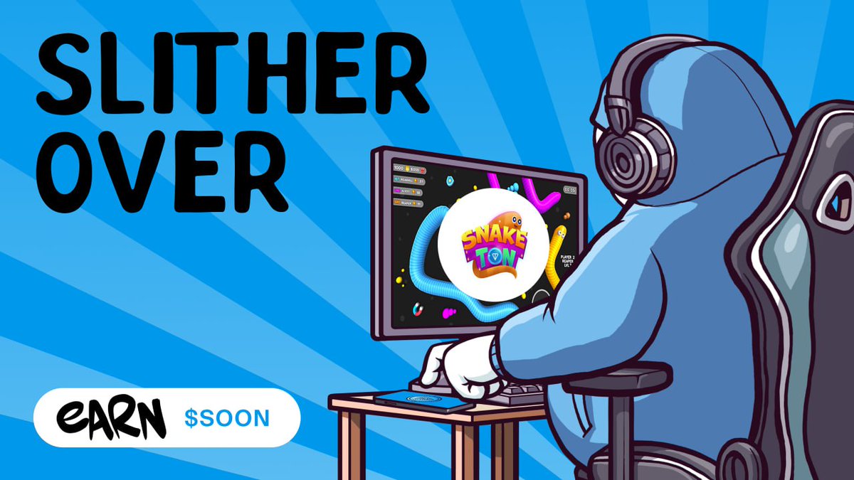 tonstationgames's tweet photo. 😎 TON Station has a new buddy in TOP Games, @SnakeTON_Game! 
Old school ‘snake’ with a Web3 dressing!

🍽 Eat food + dodge bad guys = REWARDS! Simple.
🐍 New QUEST! Join SnakeTon to get FREE EGG - earn 500 $SOON!

Excited? You know what to do! https://t.co/3hcVyr1gKy